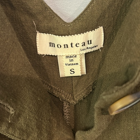 Monteau Dark Green Jumpsuit - Picture 4 of 4